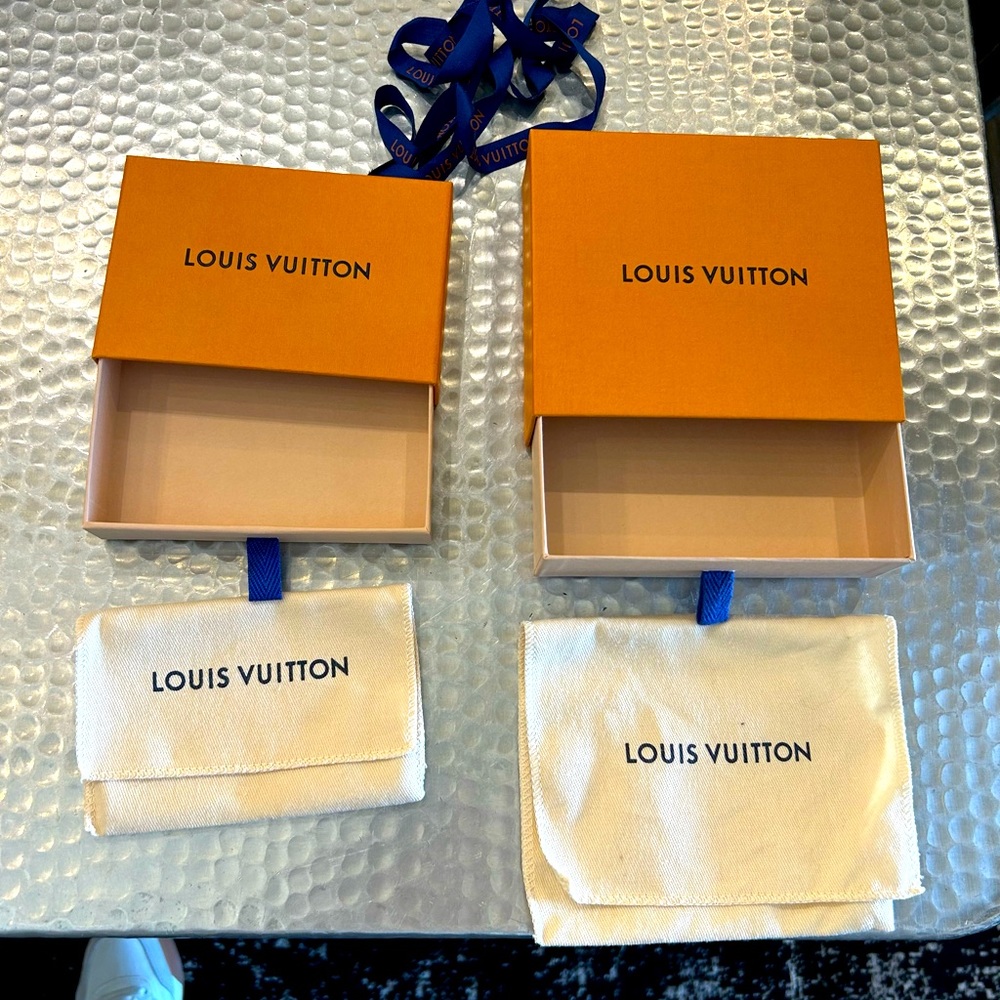 Louis Vuitton Boxes- set of 2 with dustbag and ribbon